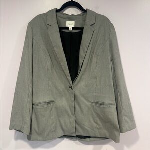 Nine‎ West gingham blazer